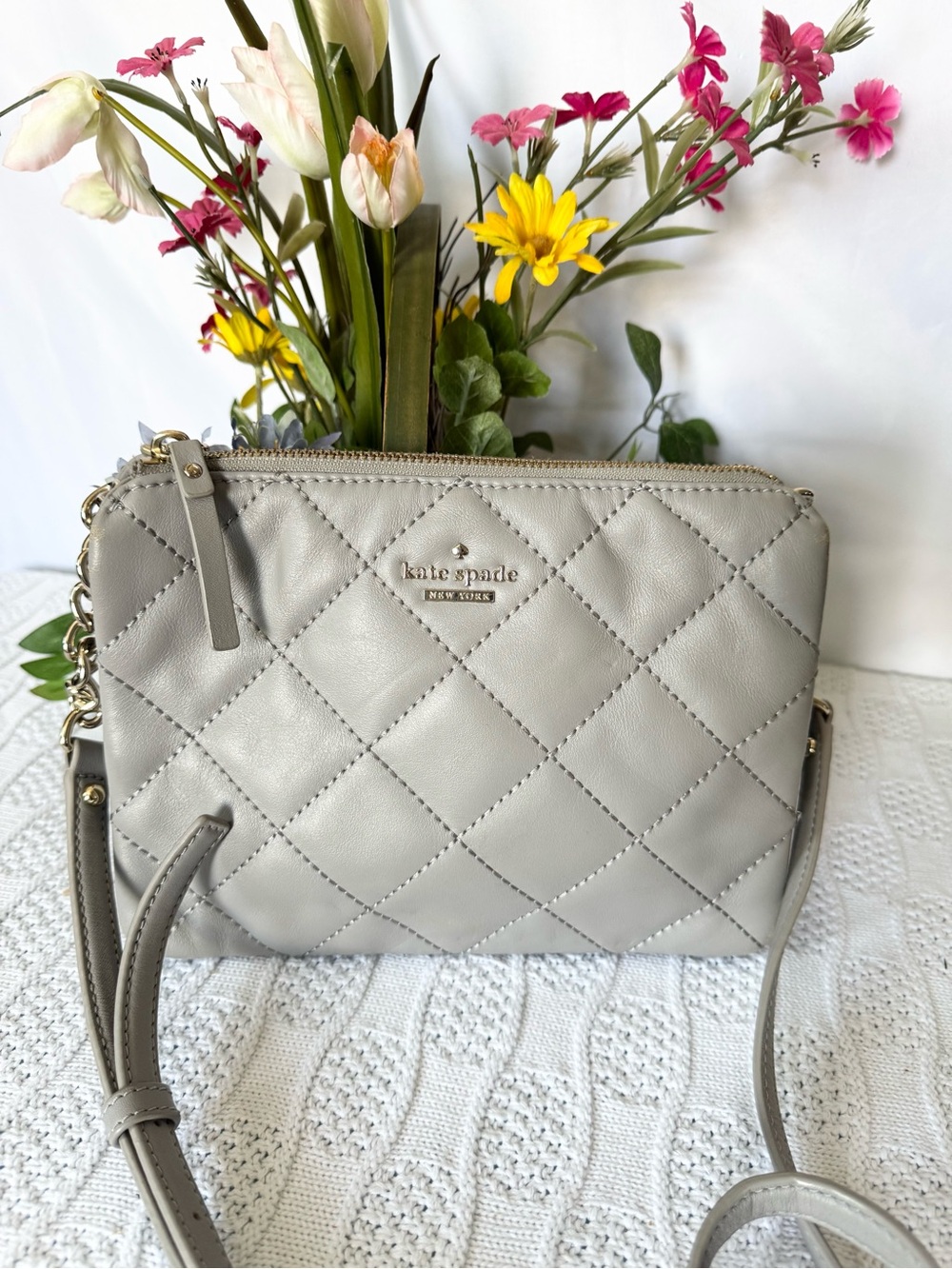 Kate Spade Emerson Place quilted crossbody